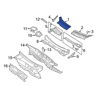 Lincoln OE - Front Right Cowl Cover