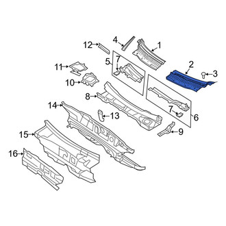 Lincoln OE - Front Left Cowl Cover