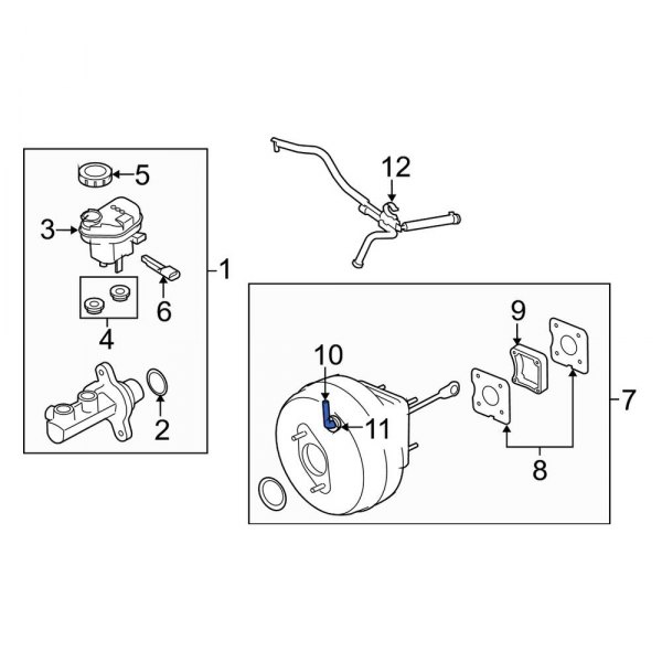 Power Brake Booster Check Valve