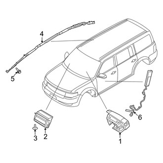 Lincoln OE - Restraint Systems - Air Bag Components (Air Bags)