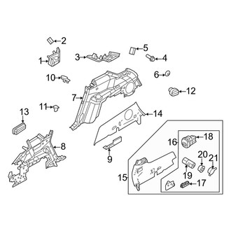 Lincoln OE - Quarter Panel - Interior Trim