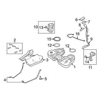 Lincoln OE - Fuel System Components