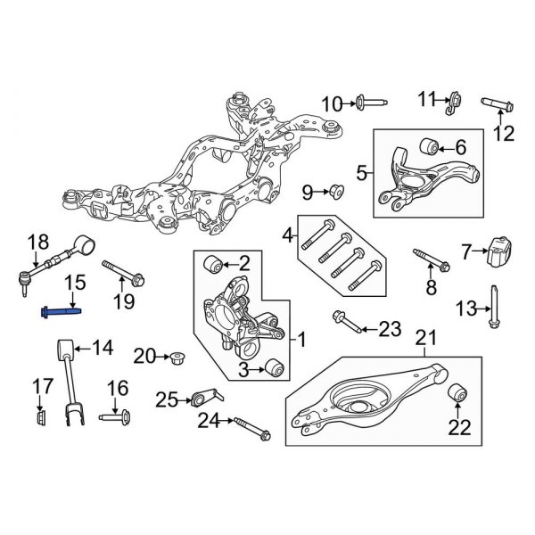 Suspension Track Bar Bolt