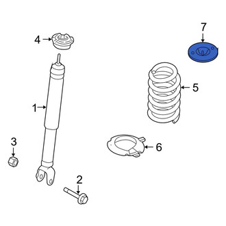 Lincoln OE - Rear Upper Coil Spring Insulator