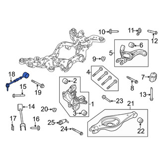 Lincoln OE - Rear Lateral Arm and Ball Joint Assembly