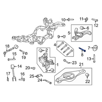 Lincoln OE - Upper Suspension Control Arm Bolt