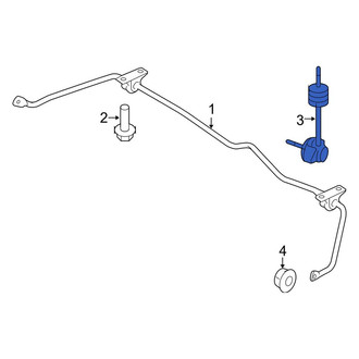 Lincoln OE - Rear Left Suspension Stabilizer Bar Link