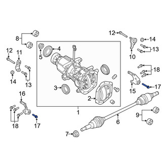 Lincoln OE - Rear Differential Housing Bolt