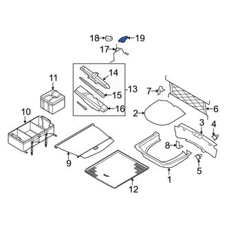 Lincoln OE - Spare Tire Nut