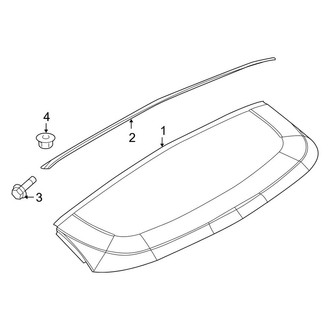 Lincoln OE - Lift Gate - Spoiler