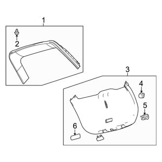 Lincoln OE - Lift Gate - Interior Trim