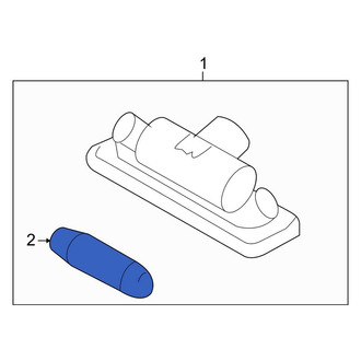Lincoln OE - License Plate Light Bulb