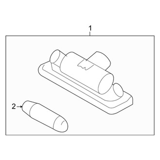 Lincoln OE - Rear Lamps - License Lamps