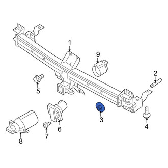 Lincoln OE - Trailer Hitch Nut