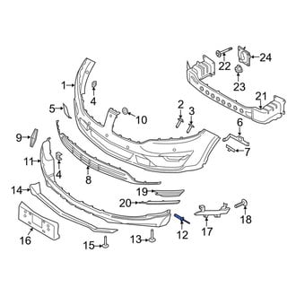 Lincoln OE - Bumper Cover Rivet
