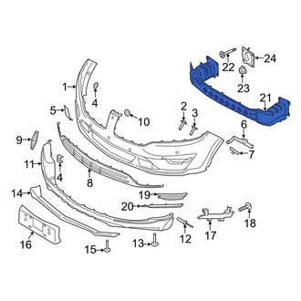 Lincoln OE - Front Bumper Impact Bar