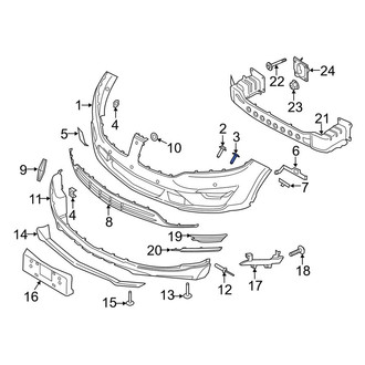 Lincoln OE - Bumper Cover Rivet