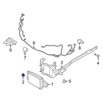 Lincoln OE - Front Cruise Control Distance Sensor Grommet