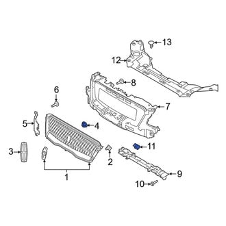 Lincoln OE - Grille Emblem Nut