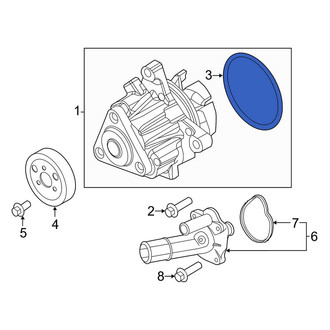 Lincoln OE - Engine Water Pump Gasket