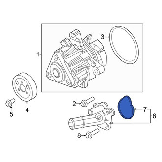 Lincoln OE - Engine Coolant Thermostat Gasket