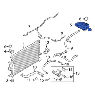 Lincoln OE - Engine Coolant Reservoir