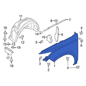 Lincoln OE - Front Right Fender