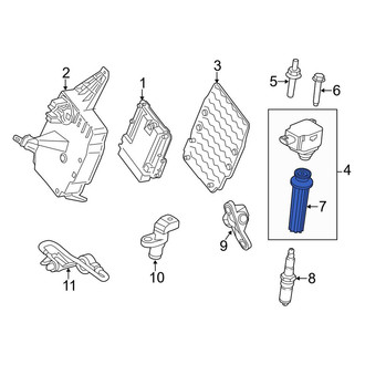Lincoln OE - Direct Ignition Coil Boot