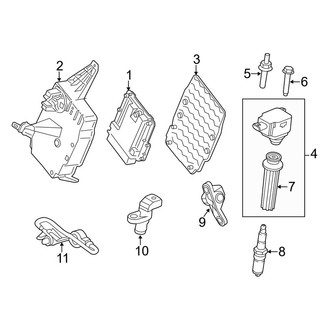 Lincoln OE - Electrical - Ignition System (2.0L)
