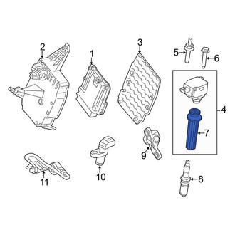 Lincoln OE - Direct Ignition Coil Boot