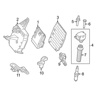 Lincoln OE - Electrical - Ignition System (2.3L)