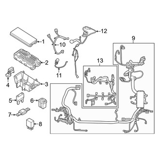Lincoln OE - Electrical - Fuse & Relay (Engine Compartment)