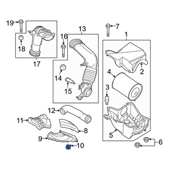 Lincoln OE - Engine Air Intake Hose Clip