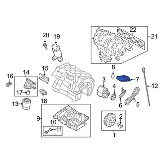 Lincoln OE - Engine Oil Pump Pickup Tube