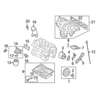 Lincoln OE - Engine / Transaxle - Engine Parts (2.0L)