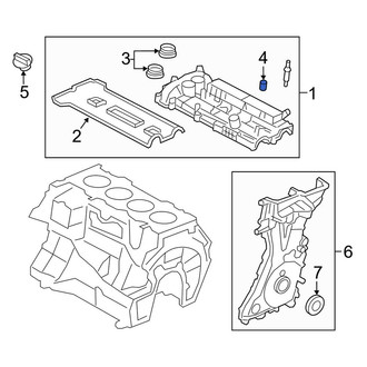Lincoln OE - Engine Valve Cover Grommet