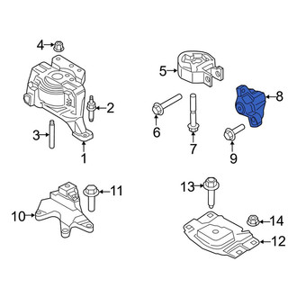 Lincoln OE - Engine Torque Strut Mount Bracket