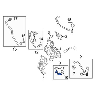 Lincoln OE - Turbocharger Oil Line
