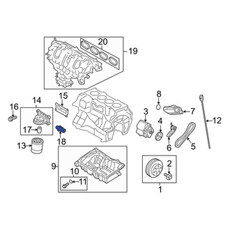 Lincoln OE - Engine Oil Pressure Switch