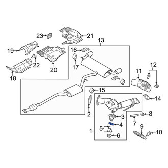 Lincoln OE - Catalytic Converter Bracket
