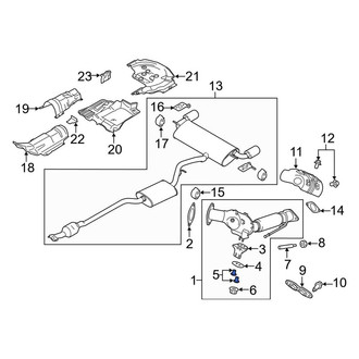 Lincoln OE - Exhaust System Hanger Spacer