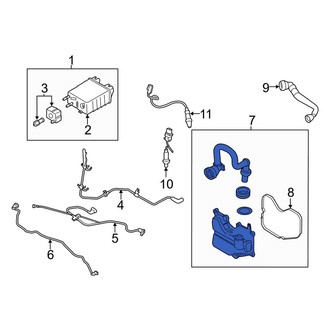 Lincoln OE - Vapor Canister Purge Valve Assembly