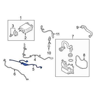 Lincoln OE - Evaporative Emissions System Lines