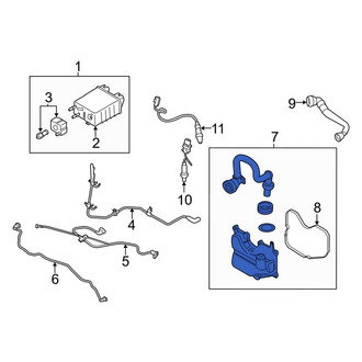 Lincoln OE - Vapor Canister Purge Valve Assembly