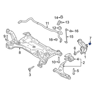 Lincoln OE - Automatic Transmission Mount Nut