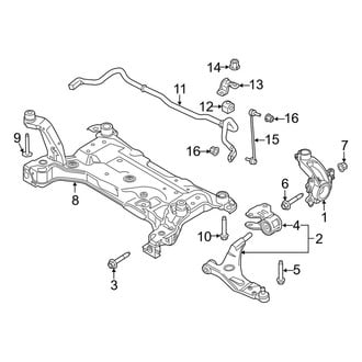 Lincoln OE - Front Suspension - Suspension Components