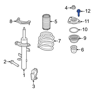 Lincoln OE - Suspension Strut Mount Bolt
