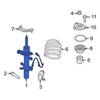Lincoln OE - Front Right Suspension Strut