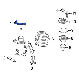 Lincoln OE - Front Lower Coil Spring Insulator