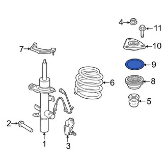 Lincoln OE - Front Upper Coil Spring Insulator